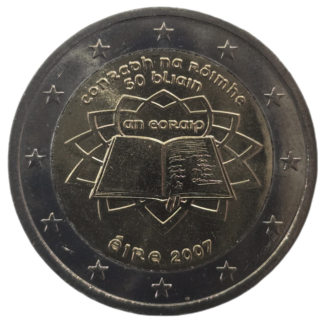 2 euros conmemorativa 50º Aniversario del Tratado de Roma